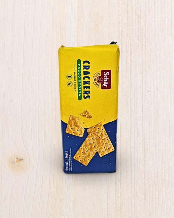 Crackers Senza Glutine Schär – Pacco Scorta 10x35g | Snack Croccante​