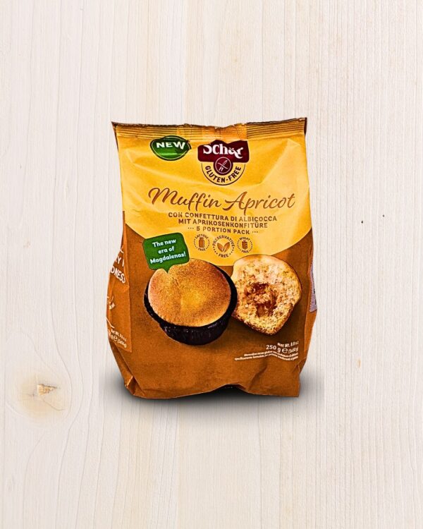 Muffin Apricot Schär – Senza Glutine e Lattosio | 5 x 50g​