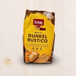 Mix It Dunkel Rustico Schär – Farina Senza Glutine 1 kg​