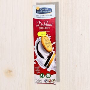 Dobloni Dark & White Piaceri Mediterranei – Biscotti Senza Glutine 120g​