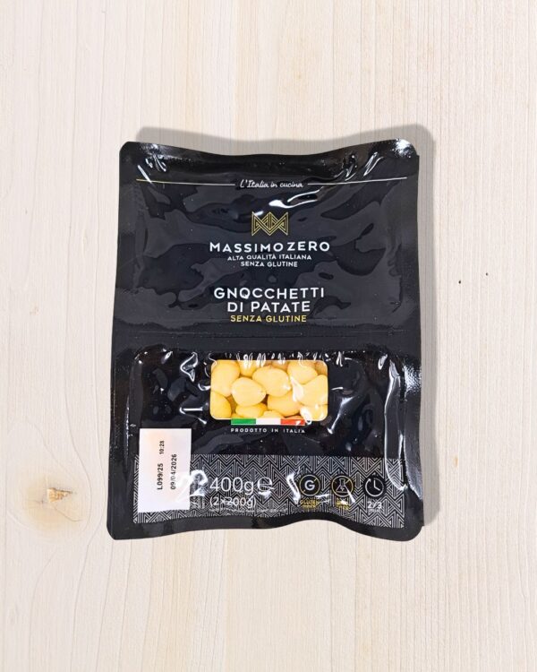 Gnocchetti di Patate Massimo Zero 400g – Senza Glutine, Ideali per Ricette Tradizionali | L'Angolo Salutare