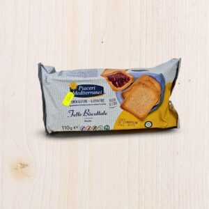 Fette Biscottate Senza Glutine Piaceri Mediterranei – Classiche e Integrali 110g​