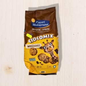 Ciocomix Minicookies Piaceri Mediterranei – Biscotti Senza Glutine al Cioccolato​
