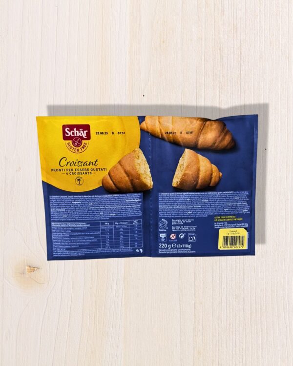 Croissant Schär Senza Glutine 220g – Brioche Soffice e Leggera​