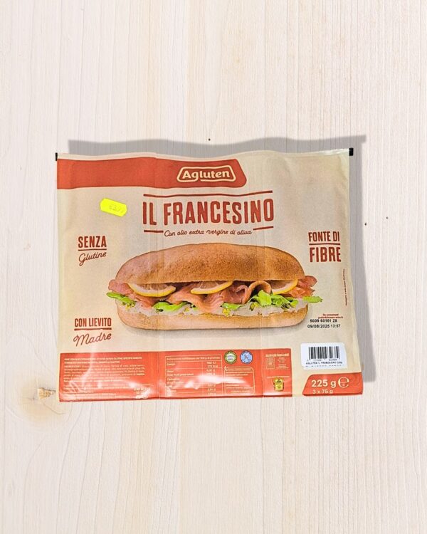 Agluten Il Francesino Senza Glutine (225g) - L'Angolo Salutare Eboli