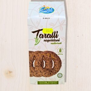 BonCeli Taralli Napoletani Multicereali Senza Glutine 250g L'Angolo Salutare - Supermercato Senza Glutine