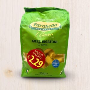 Farabella Mezzi Rigatoni Senza Glutine (500g) - L'Angolo Salutare Eboli