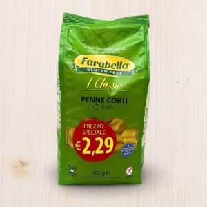 Farabella Penne Corte Senza Glutine (500g) - L'Angolo Salutare Eboli