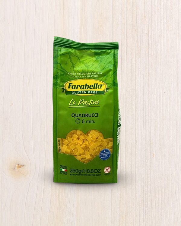 Farabella Quadrucci Senza Glutine 250g L'Angolo Salutare Eboli