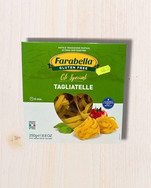 Farabella Tagliatelle Senza Glutine 250g Supermercato Senza Glutine L'Angolo Salutare