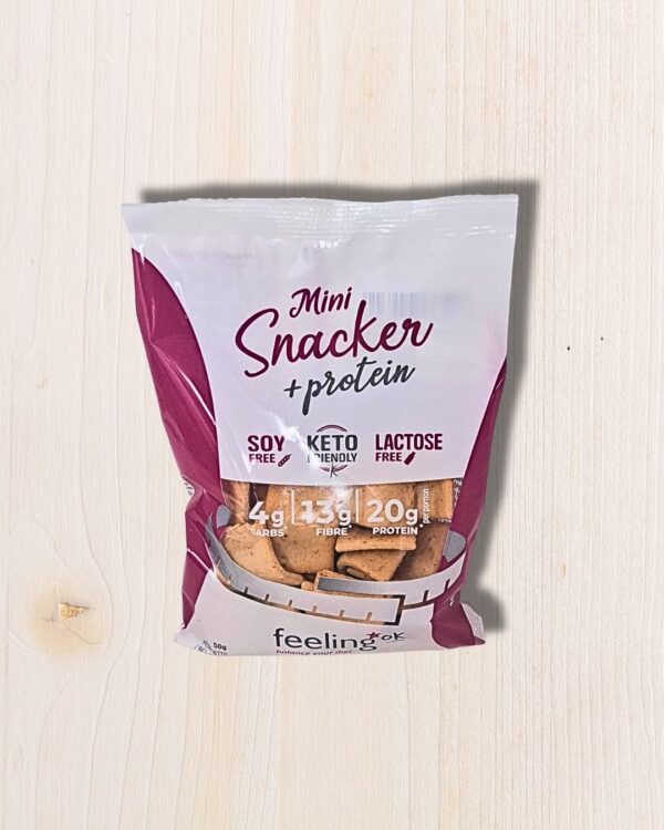 FeelingOk Mini Snacker + Protein - Snack Proteico Supermercato Salute & Benessere