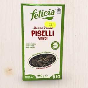 Felicia Mezze Penne Piselli Verdi 250g - Senza Glutine L'Angolo Salutare
