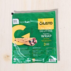 Giusto Senza Glutine Piadina Wrap all'Avena (180g) - L'Angolo Salutare Eboli