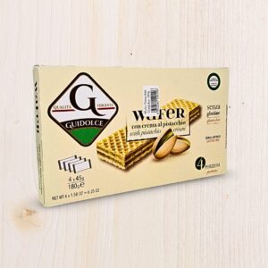 Guidolce Wafer Pistacchio Senza Glutine e Senza Lattosio (180g) - L'Angolo Salutare Eboli