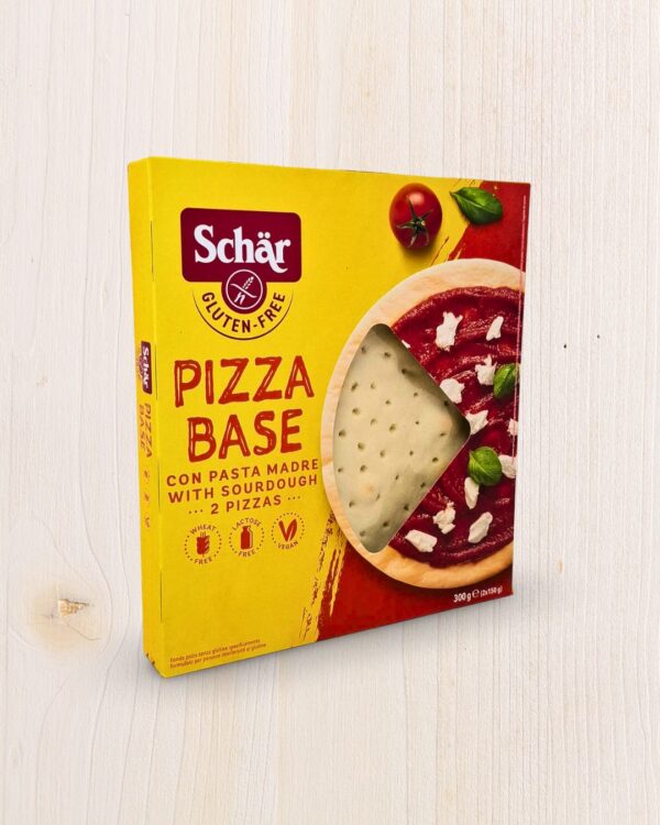 Base Pizza Senza Glutine con Pasta Madre Schär 300g – Pronta da Farcire, Vegan e Senza Lattosio | L'Angolo Salutare