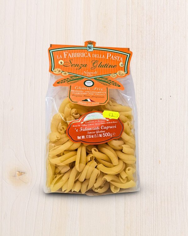La Fabbrica della Pasta Fidanzati Capresi Senza Glutine (500g) - L'Angolo Salutare Eboli
