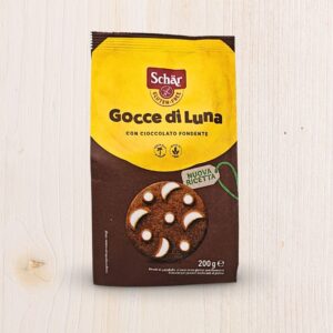 Schär Gocce di Luna Biscotti al Cacao Senza Glutine 200g | L’Angolo Salutare