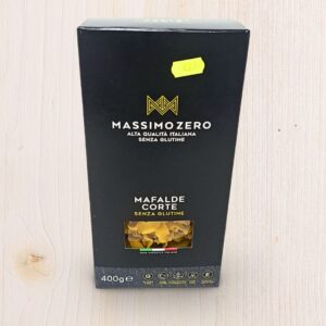 Massimo Zero Mafalde Corte Senza Glutine 400g Supermercato Senza Glutine L'Angolo Salutare