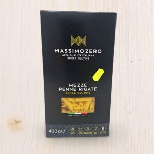 Massimo Zero Mezze Penne Rigate Senza Glutine (400g) - L'Angolo Salutare Eboli