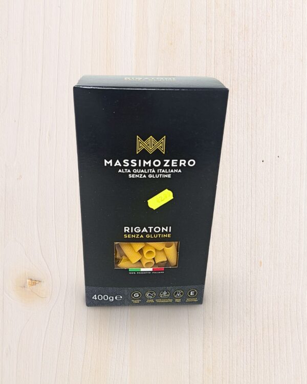 Massimo Zero Rigatoni Senza Glutine (400g) - L'Angolo Salutare Eboli