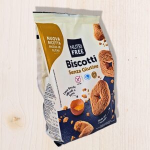 Nutri Free Biscotti Senza Glutine - Friabili e Perfetti per l’Inzuppo - 400g L'Angolo Salutare