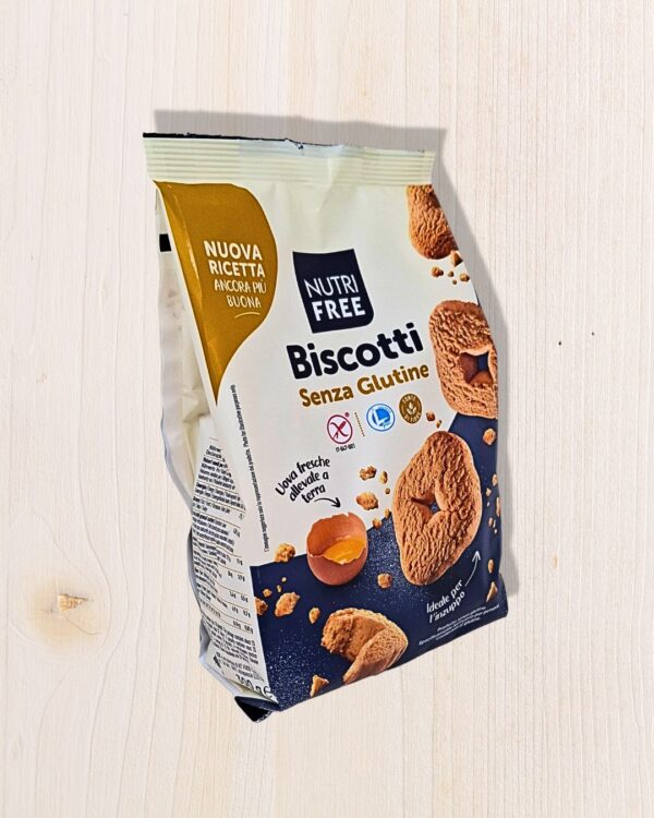 Nutri Free Biscotti Senza Glutine - Friabili e Perfetti per l’Inzuppo - 400g L'Angolo Salutare