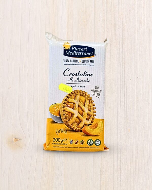 Piaceri Mediterranei Crostatine Albicocche Senza Glutine (200g) - L'Angolo Salutare Eboli