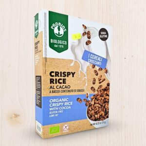 Probios Crispy Rice al Cacao - Cereali Croccanti Senza Glutine - 375g L'Angolo Salutare