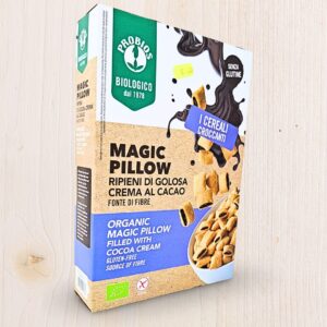 Probios Magic Pillow Ripieni di Golosa Crema al Cacao - Cereali Croccanti Senza Glutine - 300g L'Angolo Salutare