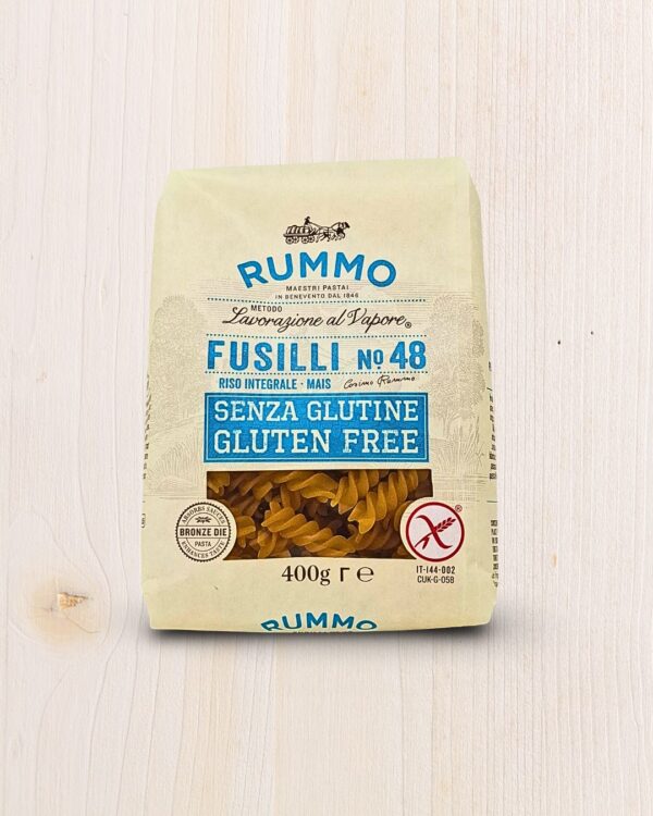 Rummo Fusilli Senza Glutine N°48 (400g) - L'Angolo Salutare Eboli