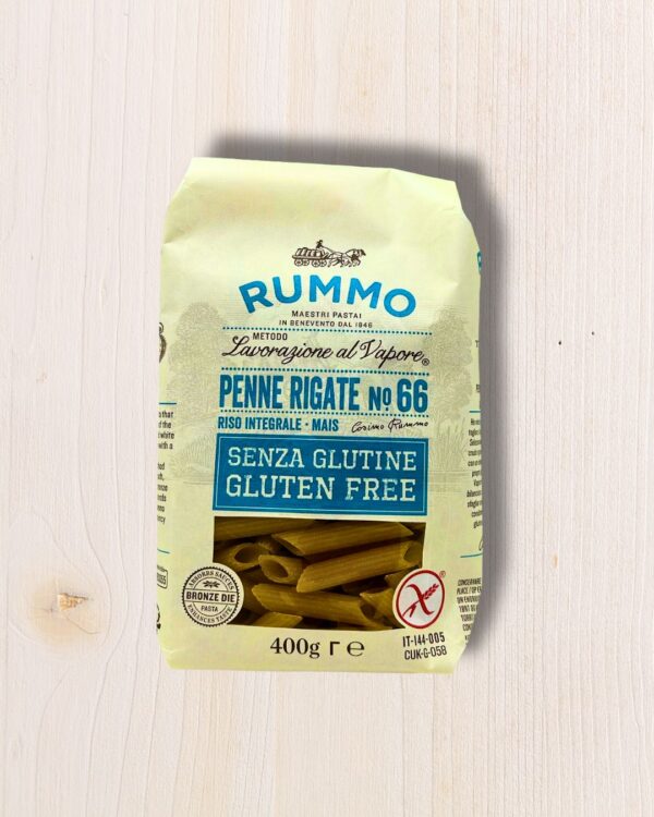 Rummo Penne Rigate No. 66 Senza Glutine 400g Supermercato Senza Glutine
