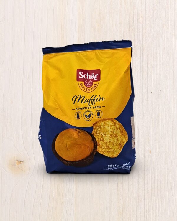 Schär Muffin Senza Glutine - Senza Lattosio e Conservanti - 225g L'Angolo Salutare