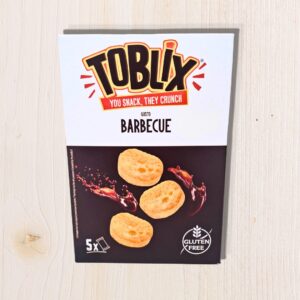TOBLIX Gusto Barbecue - Snack Croccante Senza Glutine L'Angolo Salutare - Supermercato Senza Glutine