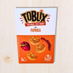 TOBLIX Gusto Paprika - Snack Croccante Senza Glutine L'Angolo Salutare - Supermercato Senza Glutine