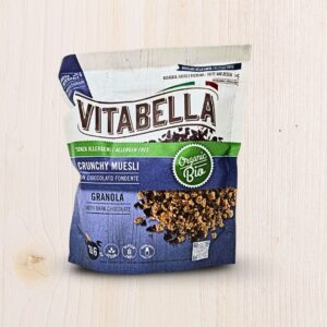 Vitabella Crunchy Muesli Granola Cioccolato Fondente Bio Senza Allergeni (300g) - L'Angolo Salutare Eboli