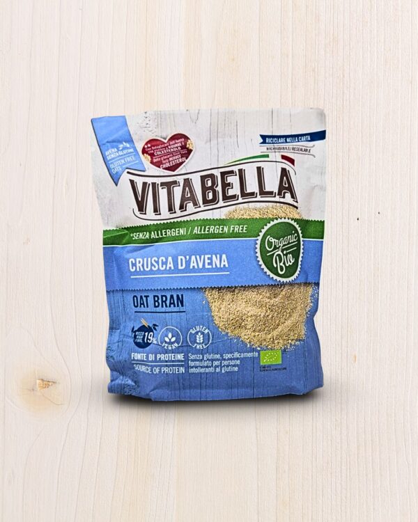 Vitabella Crusca d'Avena Bio Senza Glutine Supermercato Senza Glutine L'Angolo Salutare