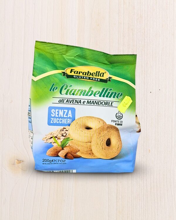 Ciambelline Farabella all'Avena e Mandorle Senza Glutine | L'Angolo Salutare