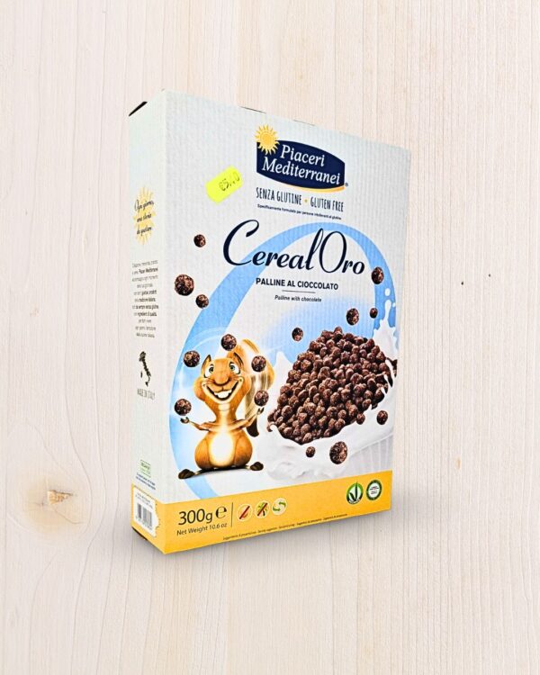 Cereali Cereal Oro Palline al Cioccolato 300g – Senza Glutine | Piaceri Mediterranei – L’Angolo Salutare