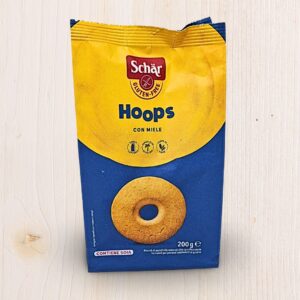 Hoops Schär con Miele Senza Glutine 200g – Gusto e Croccantezza | L'Angolo Salutare