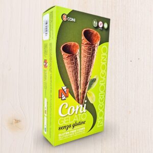 Nocciolcono Coni Gelato Senza Glutine (6 coni) - L'Angolo Salutare Eboli
