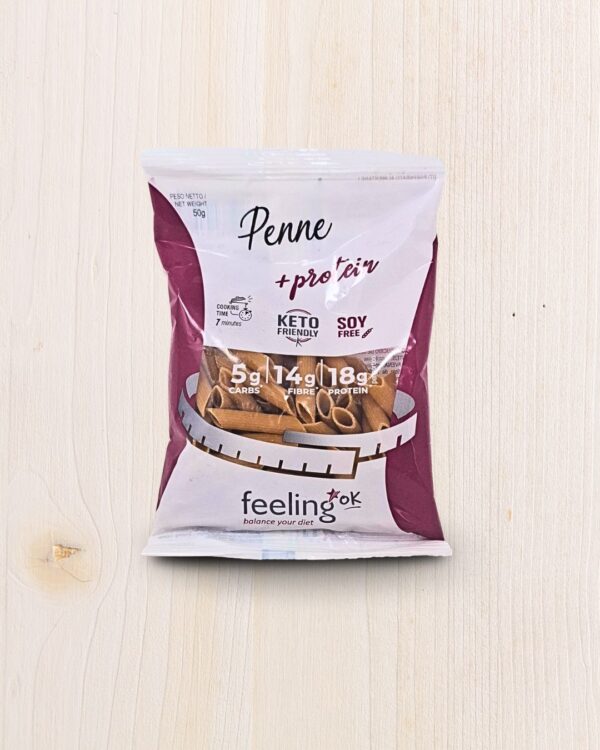 Feeling OK Penne + Protein (50g) - Pasta Proteica Keto Friendly - L'Angolo Salutare Eboli