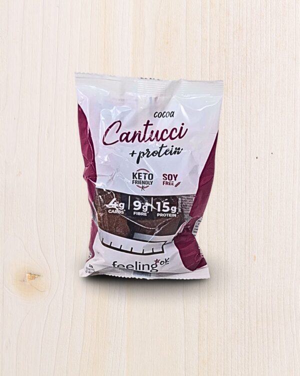 Feeling OK Cantucci + Protein Cacao (50g) - L'Angolo Salutare Eboli