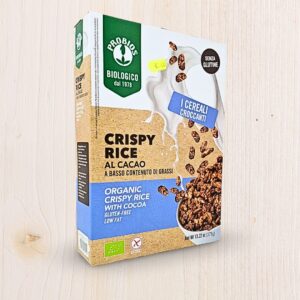 Probios Crispy Rice Cacao Bio Senza Glutine (375g) - L'Angolo Salutare, Supermercato Senza Glutine Eboli