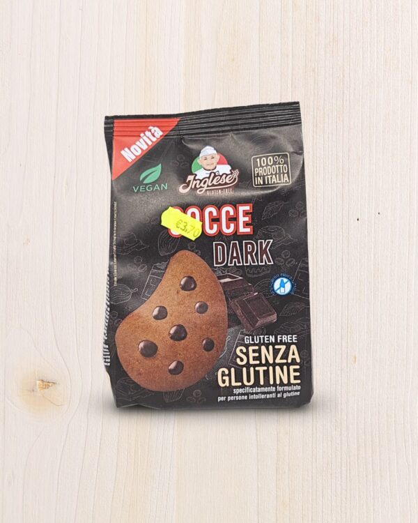 Inglese Gocce Dark Senza Glutine (Vegan) - Il Tuo Supermercato Senza Glutine a Eboli (200g)