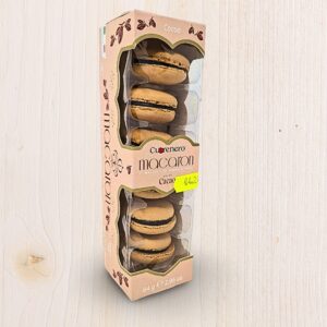 Cuorenero Macaron al Cacao Senza Glutine (84g) - L'Angolo Salutare, Supermercato Senza Glutine Eboli