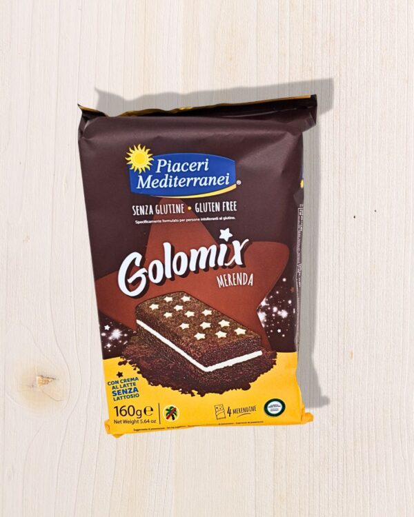 Golomix Merenda Senza Glutine Piaceri Mediterranei 160g (4 Confezioni) | L'Angolo Salutare