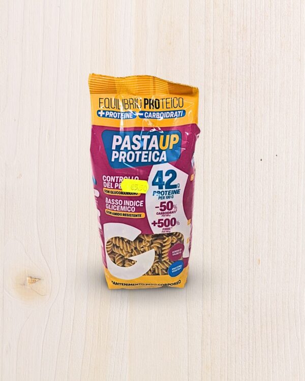 PastaUp Proteica Fusilli (250g) - Pasta Ricca in Proteine e Fibre - L'Angolo Salutare Eboli