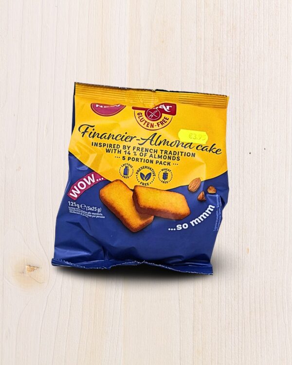 Schär Financier Almond Cake Senza Glutine e Lattosio - L'Angolo Salutare Eboli