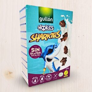 Gullón Hookies Sharkies Senza Glutine e Vegani (250g) - L'Angolo Salutare, Supermercato Senza Glutine Eboli