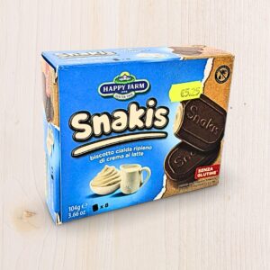Happy Farm Snakis Latte Senza Glutine (104g) - Supermercato Eboli